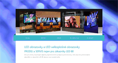 Desktop Screenshot of led88.cz